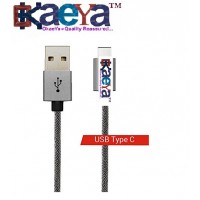 OkaeYa Type C A500 Type C Cable (Grey)